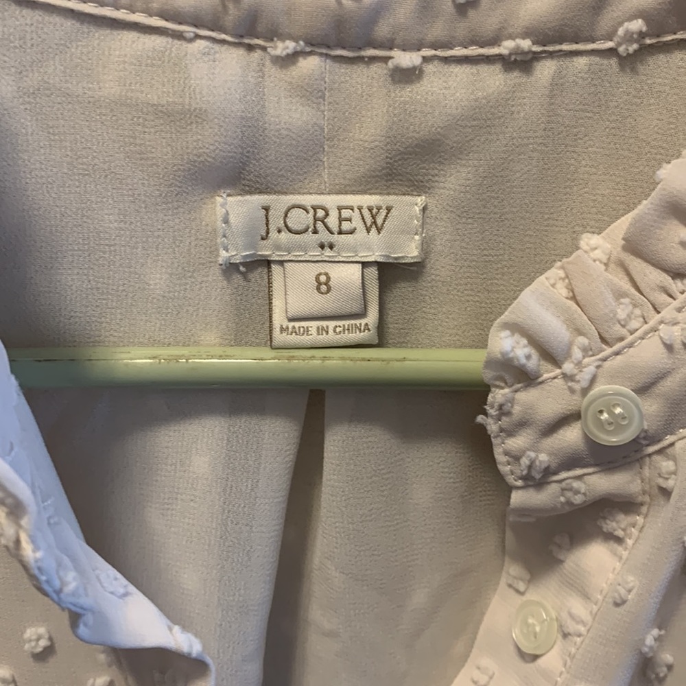J. Crew Light Pink Swiss Dot Sleeveless Camisole - Picture 4 of 7